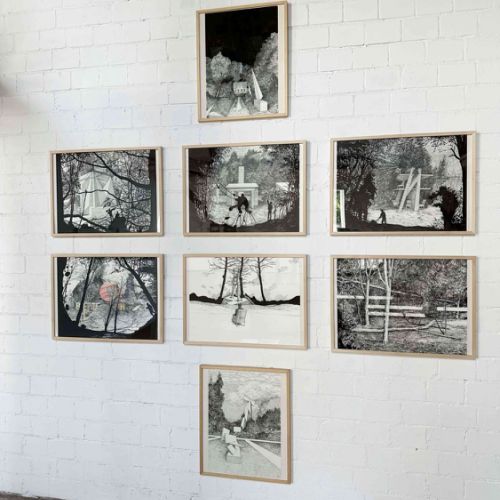 Ausstellungswand von Hinnerk